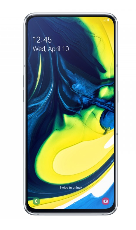 

Смартфон Samsung Galaxy A80 (2019) 8/128GB Silver, Galaxy A80 (2019)