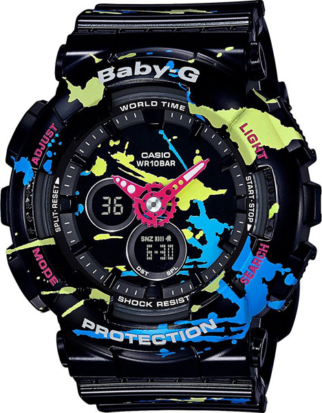 

Наручные часы кварцевые женские Casio Baby-G BA-120SPL-1A, Baby-G