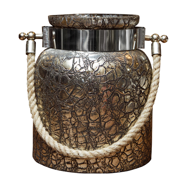 

Подсвечник Roomers Ksa/5489 Crackle Black Gold