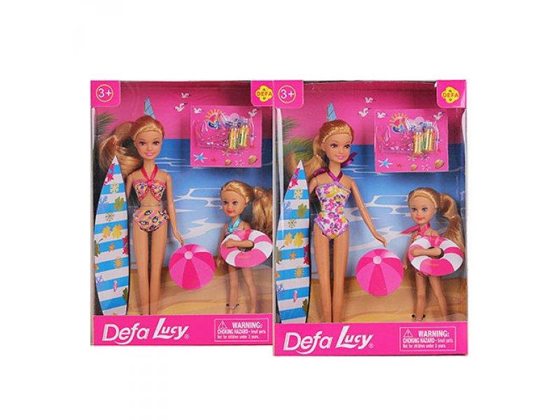 фото Куклы defa с пляжными аксессуар., 9,6 см jb700278 defa toys