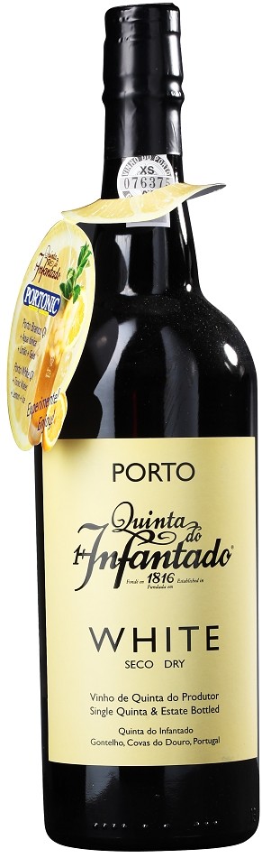 фото Портвейн quinta do infantado, porto white, полусухой, 19.5 %, 750 мл