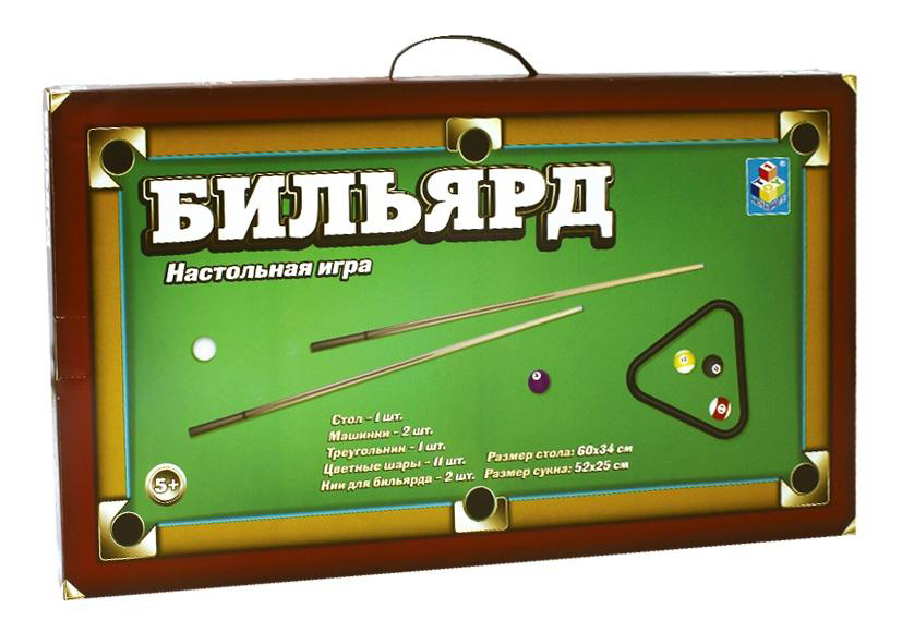 фото Настольная игра 1toy бильярд 1 toy