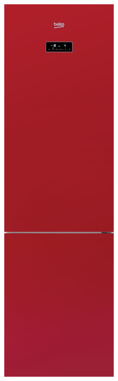 Холодильник Beko RCNK400E20ZGR красный холодильник tesler rc 73 красный