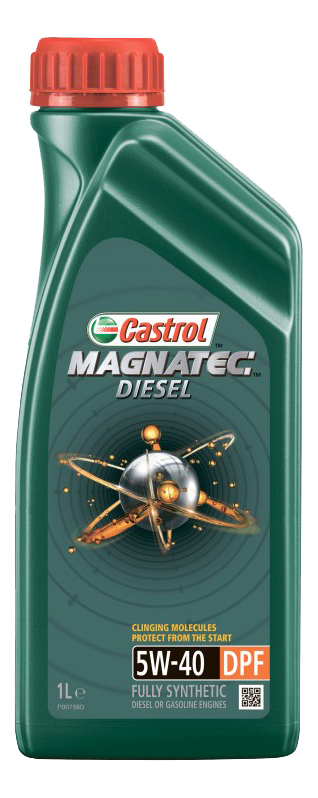 фото Моторное масло castrol magnatec diesel dpf 5w40 1 л