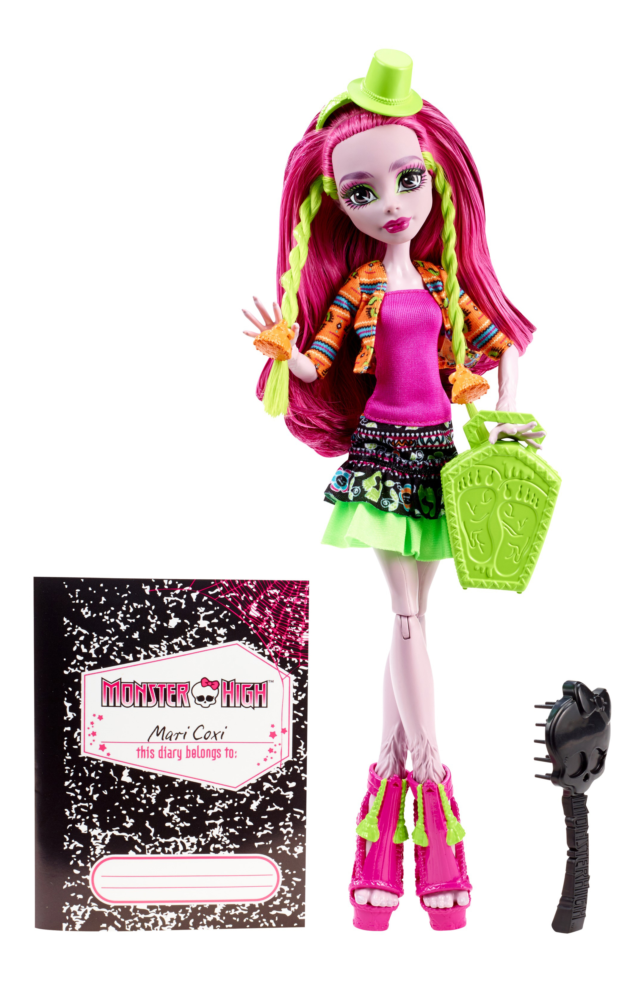 

Кукла Monster High Монстры по обмену - Марисоль Кокси CFD17 CDC38