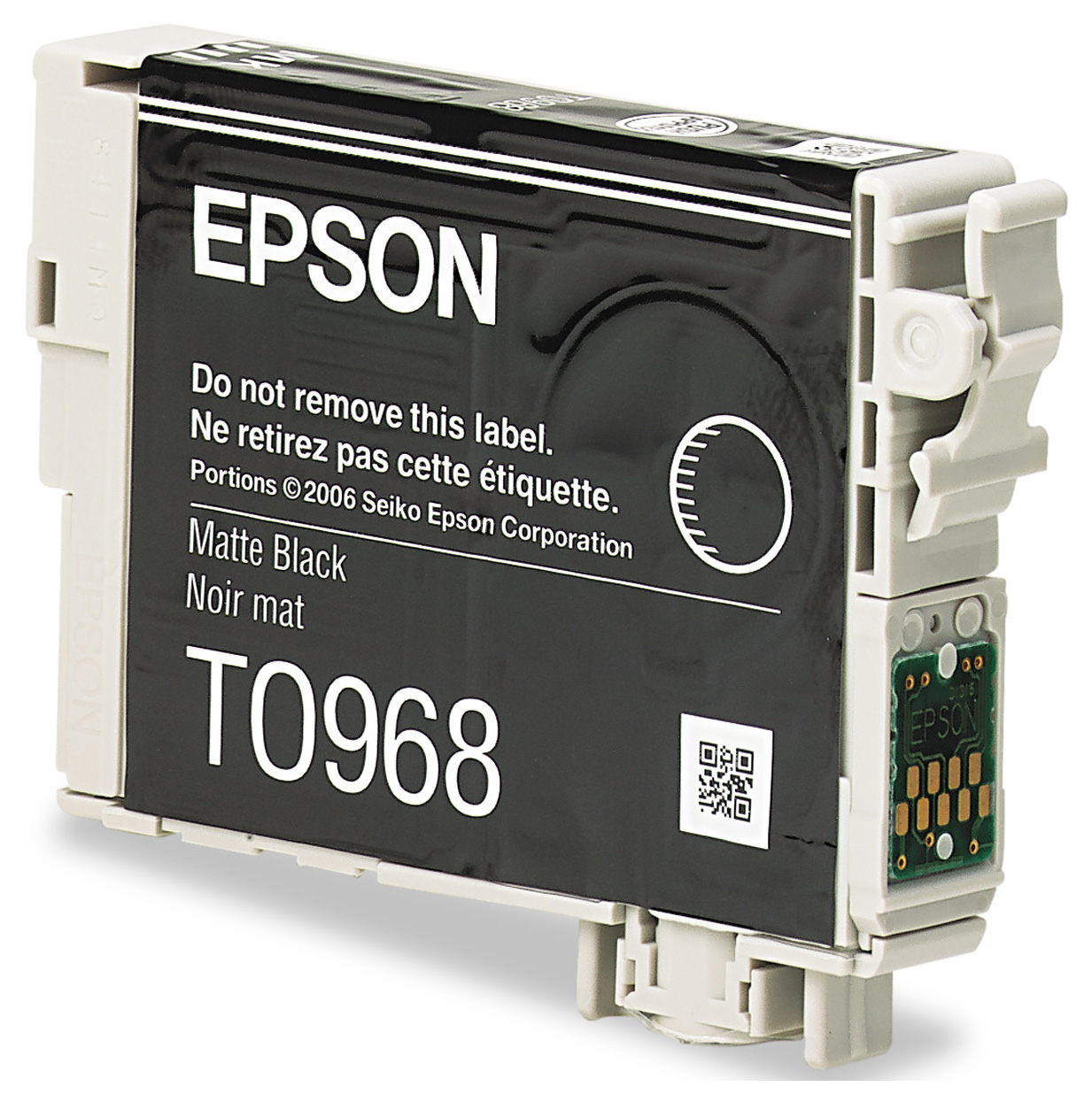 Картридж для струйного принтера Epson C13T09684010, матовый черный, оригинал