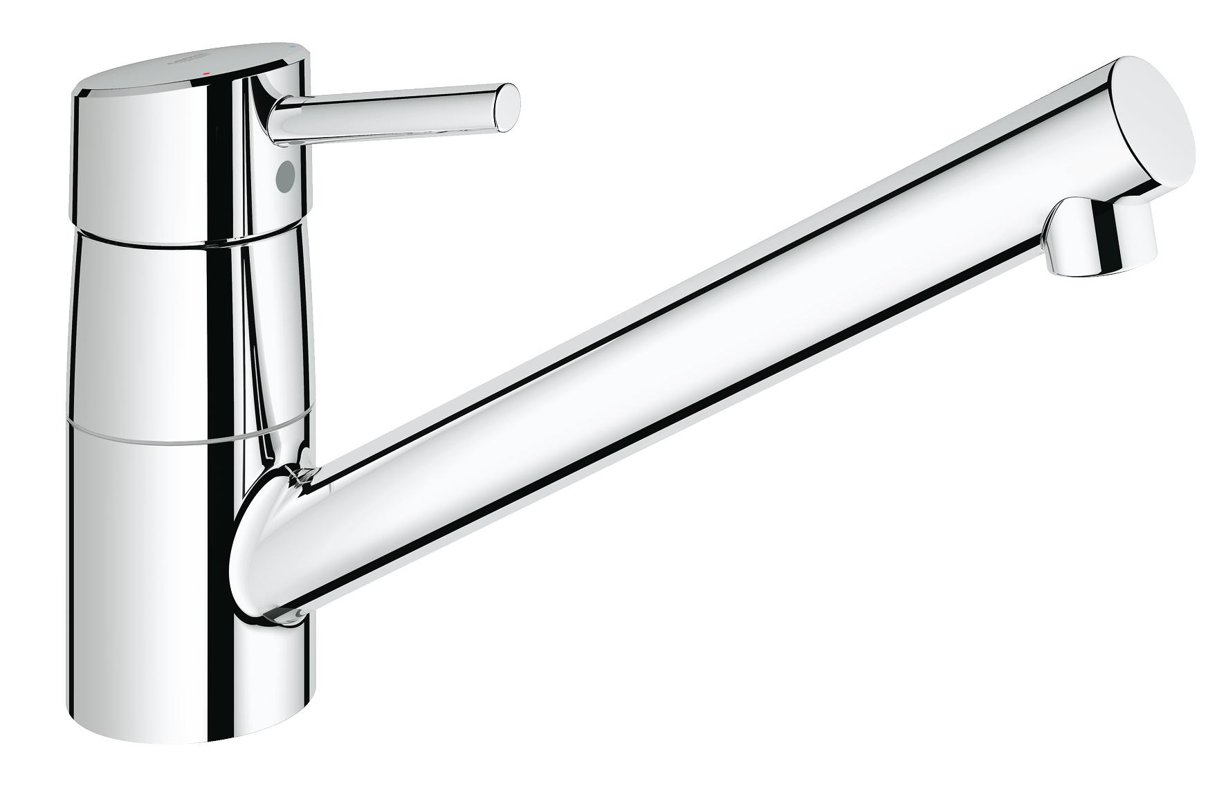 фото Смеситель для кухонной мойки grohe concetto new 32659001 металл