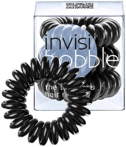 Резинка-браслет для волос INVISIBOBBLE True Black Германия черный