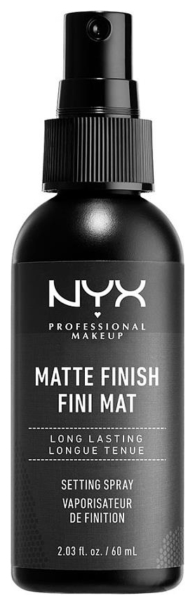 Фиксатор макияжа NYX Professional Makeup Make Up Setting Spray Matte Finish 60 мл soda матовый фиксирующий спрей для макияжа matte make up fixing spray fixit