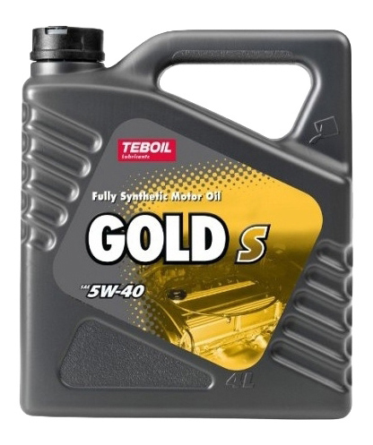 Моторное масло Teboil Gold S 5W40 4 л