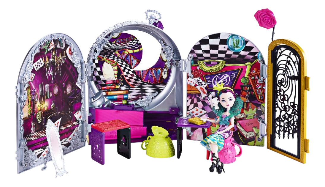 

Кукла Ever After High Рейвен Квин страна чудес, рейвен Квин Страна чудес