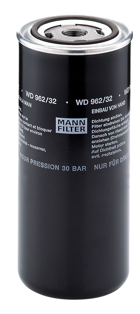 фото Фильтр масляный двигателя mann-filter wd962/32