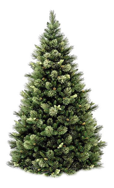 

Сосна искусственная National Tree Company Каролина 8963 243 см зеленая, Каролина с шишками