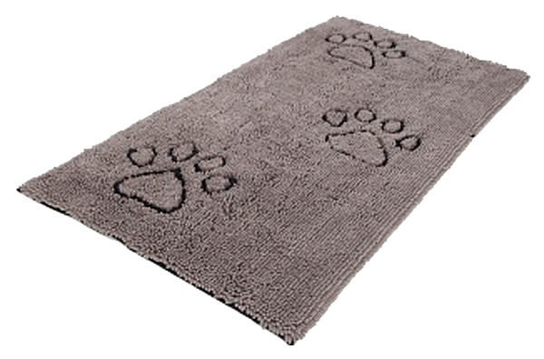 фото Коврик для собак dog gone smart doormat runner полиэстер, серый, 152x76 см