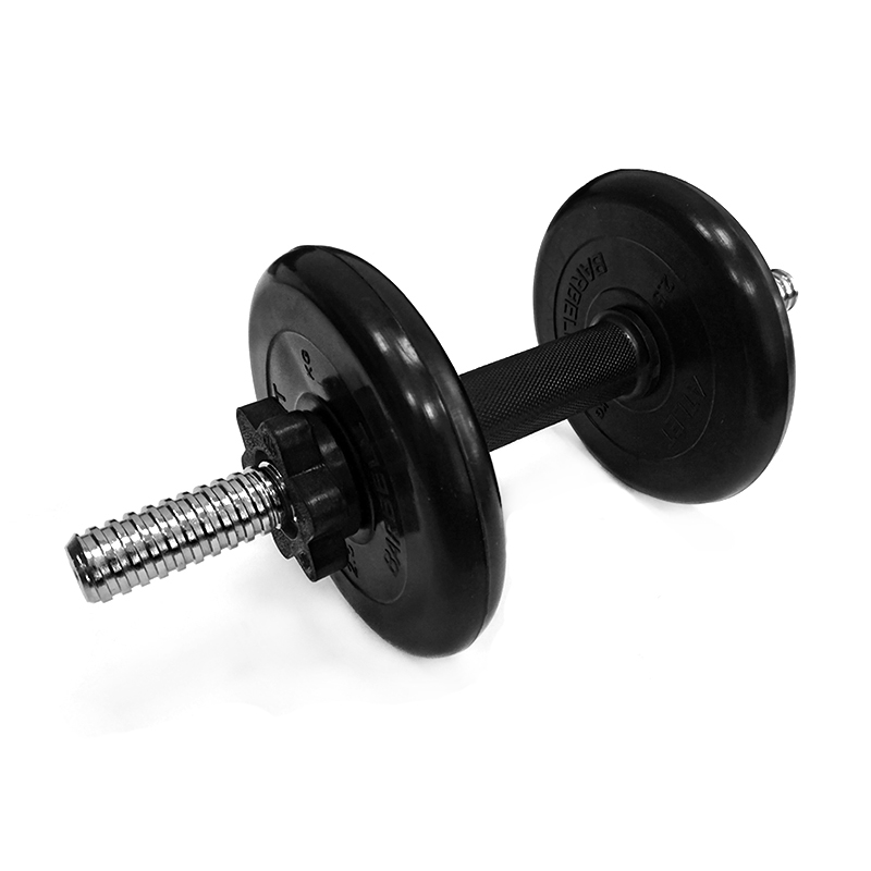 Разборная гантель MB Barbell MB-FdbM25 1 x 6,5 кг, черный