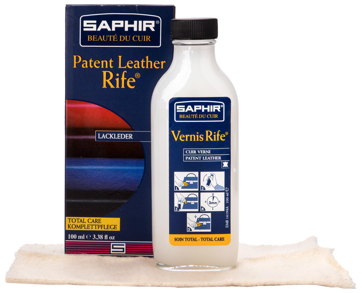 Полироль для обуви Saphir vernis rife 100 мл