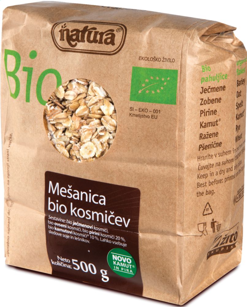 

Смесь хлопьев Natura органических 500 г