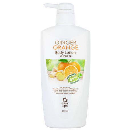 фото Лосьон для тела easy spa ginger orange energizing body lotion, 500 мл