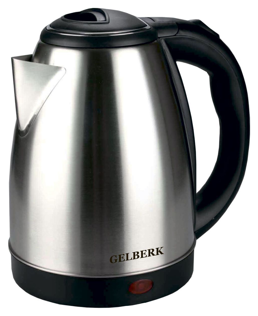 фото Чайник электрический gelberk gl-333 black/silver