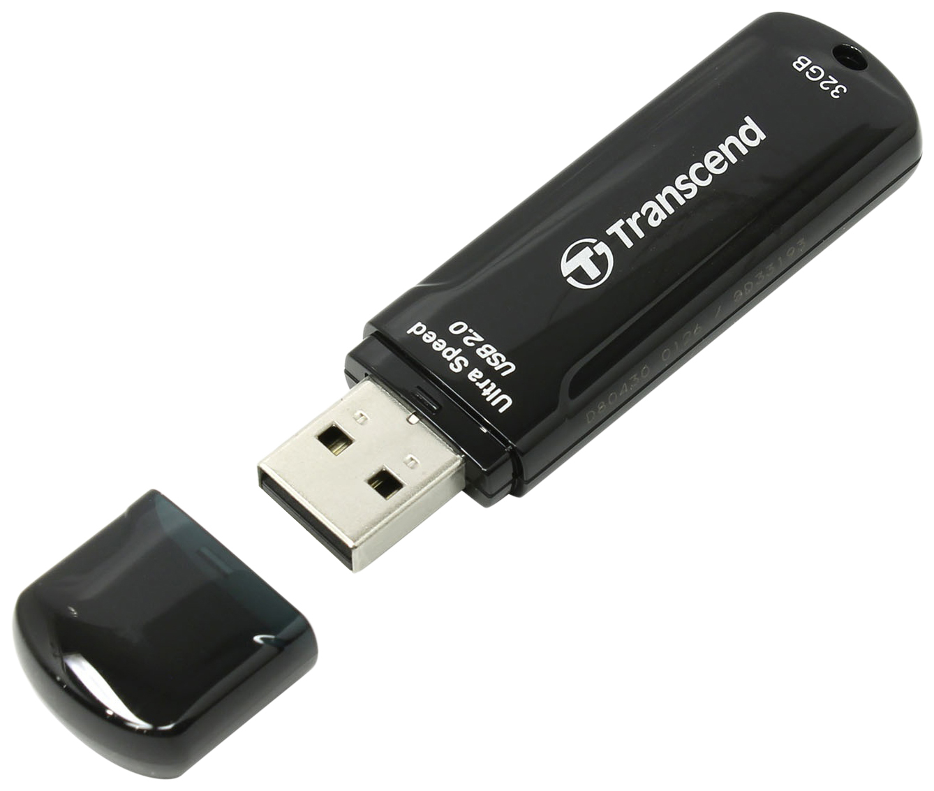 Флешка Transcend JetFlash 600 32ГБ Black (TS32GJF600)