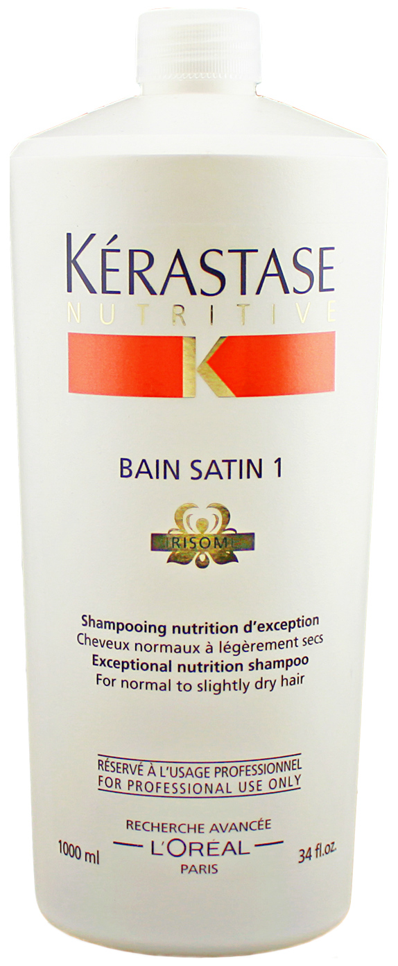Шампунь Kеrastase Nutritive Irisome Bain Satin 1 Iris Royal 1 л kerastase увлажняющий шампунь ванна для волос nutritive bain satin 250 0