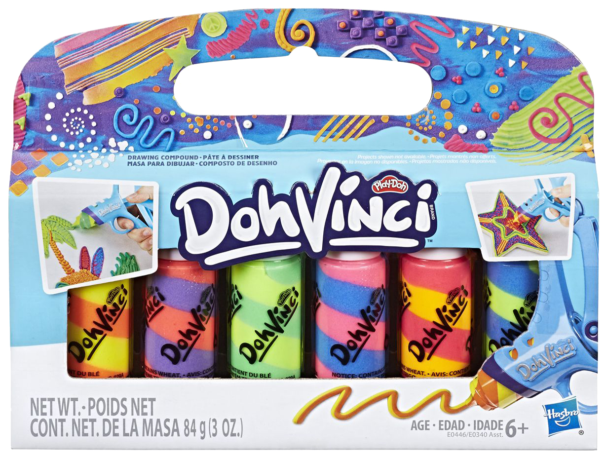 Набор для рисования Play-Doh DohVinci Катриджи 6 шт E0340EU4
