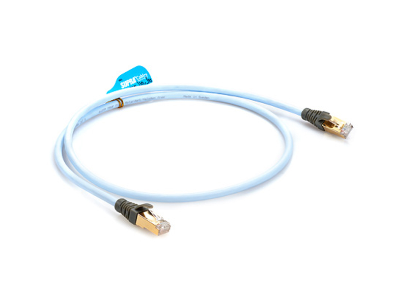 Кабель Supra RJ45-RJ45 M-M 1м Blue 2500₽