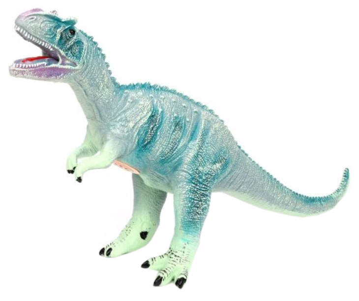 фото Фигурка наша игрушка динозавр голубой