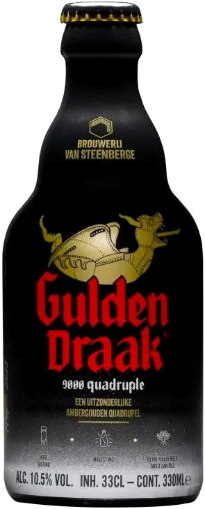 Пиво Gulden Draak 9000 Quadruple 0.33 л Бельгия светлое