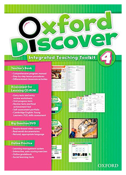 

Книга Oxford Discover: 4: Integrated Teaching Toolkit. Spiral-bound