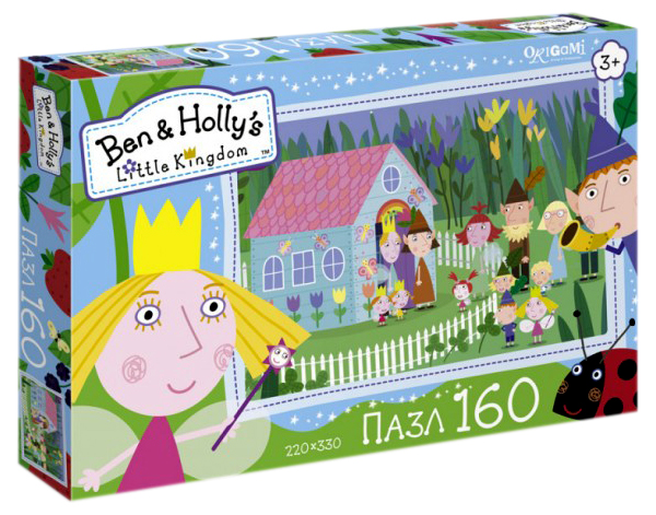 

Пазл Origami ben & holly 160 деталей