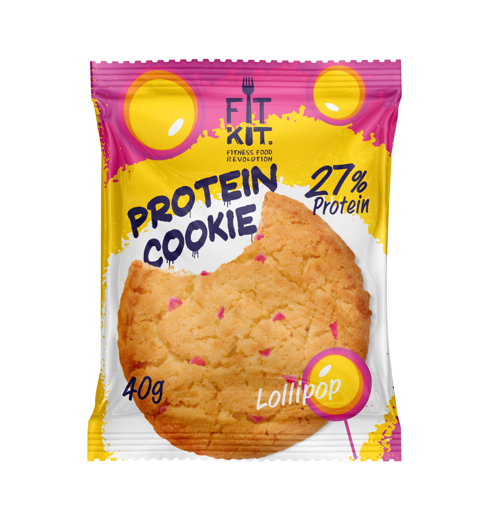 

Fit Kit Protein Cookie 40 г Леденец