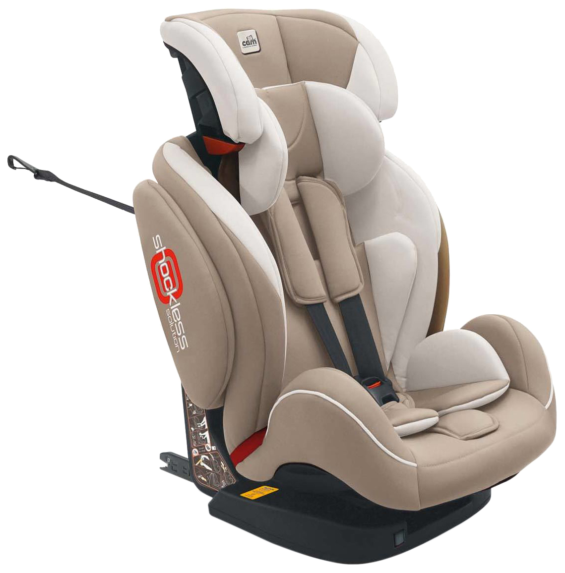 

Автокресло Cam Regolo Isofix цв.серый гр.1/2/3, Regolo Isofix