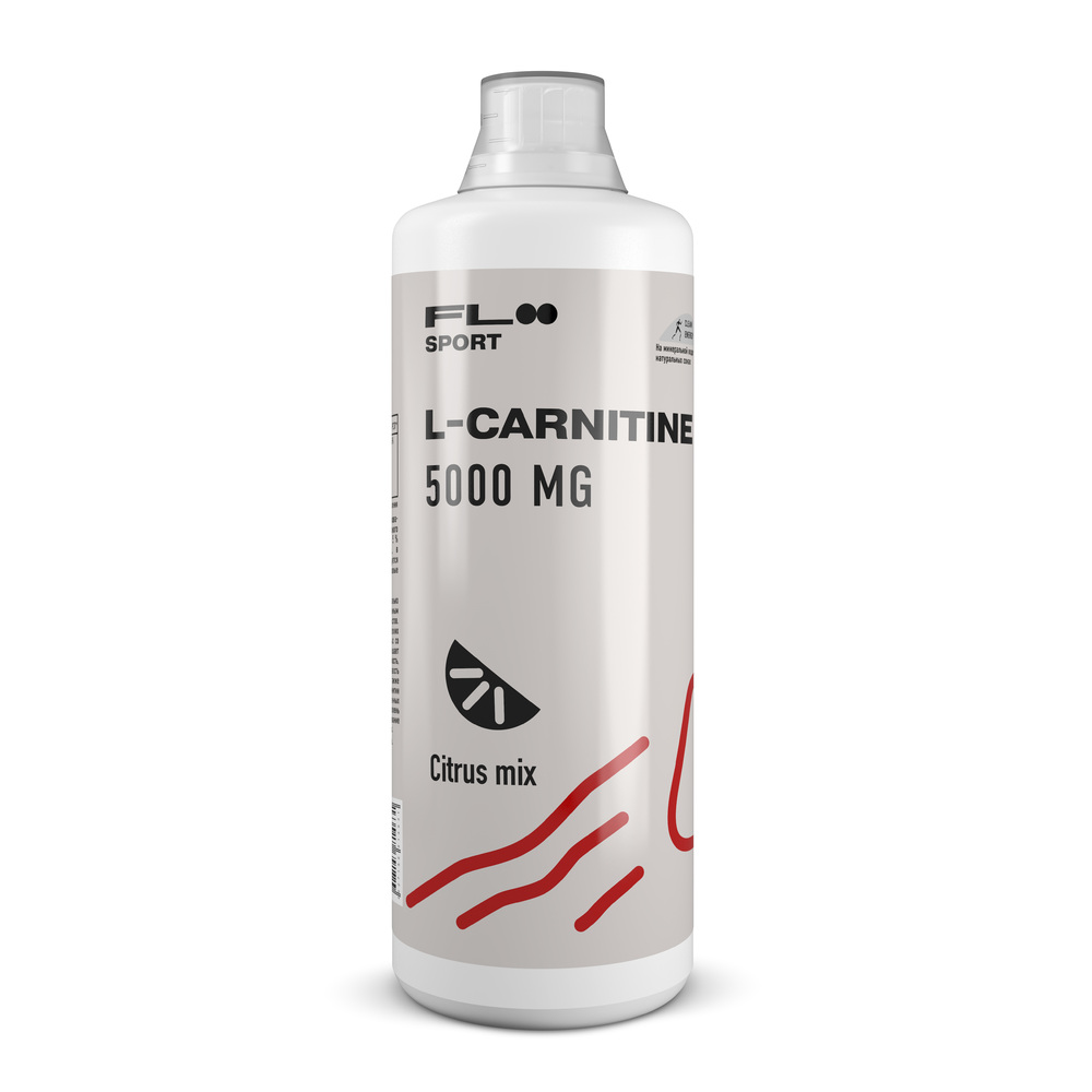 Floo Sport L-Carnitine 1500, 1000 мл, Цитрусовый микс