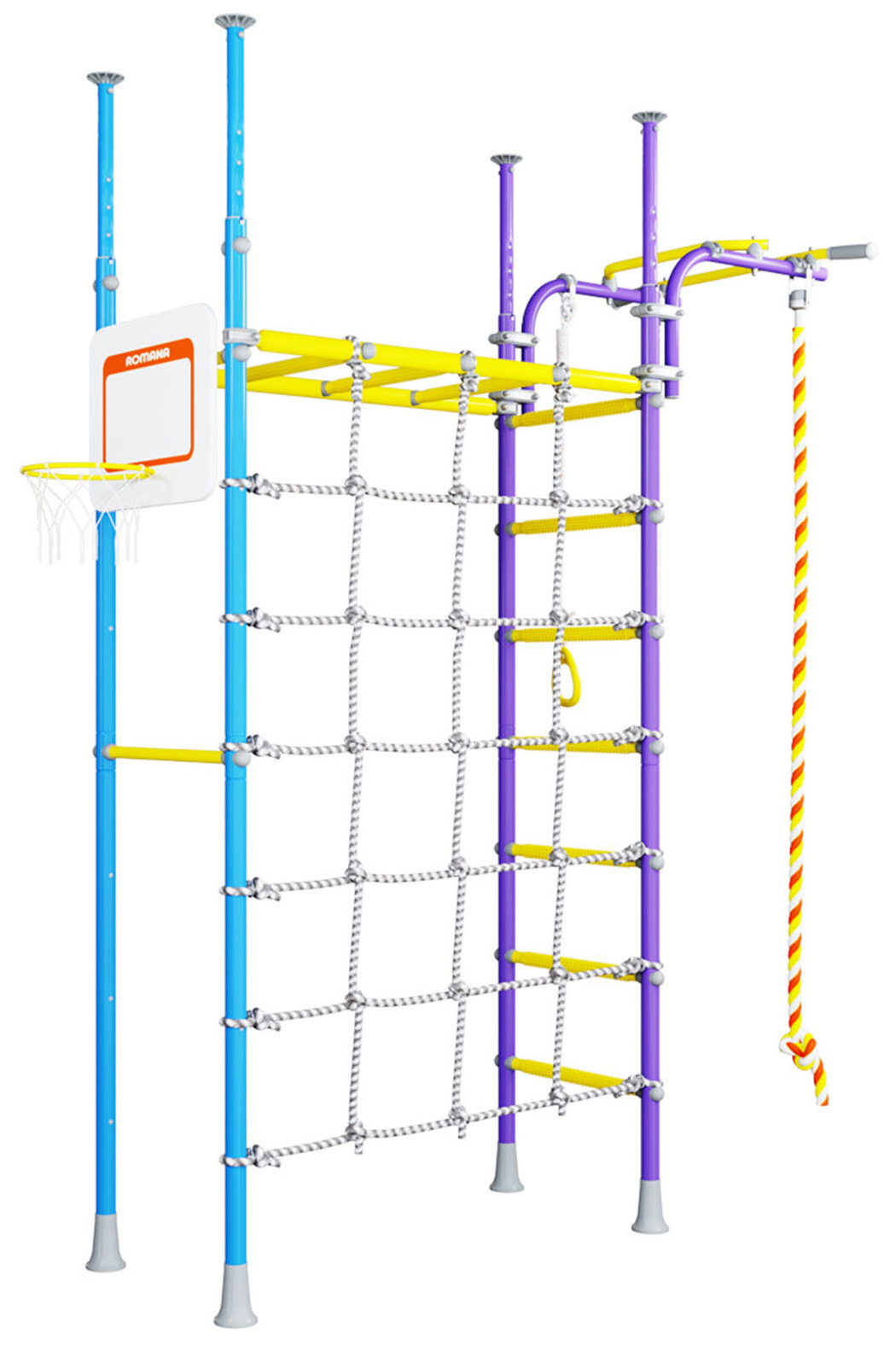 Детский спортивный комплекс Romana R4 4572380 romana cпортивный модуль кольцо
