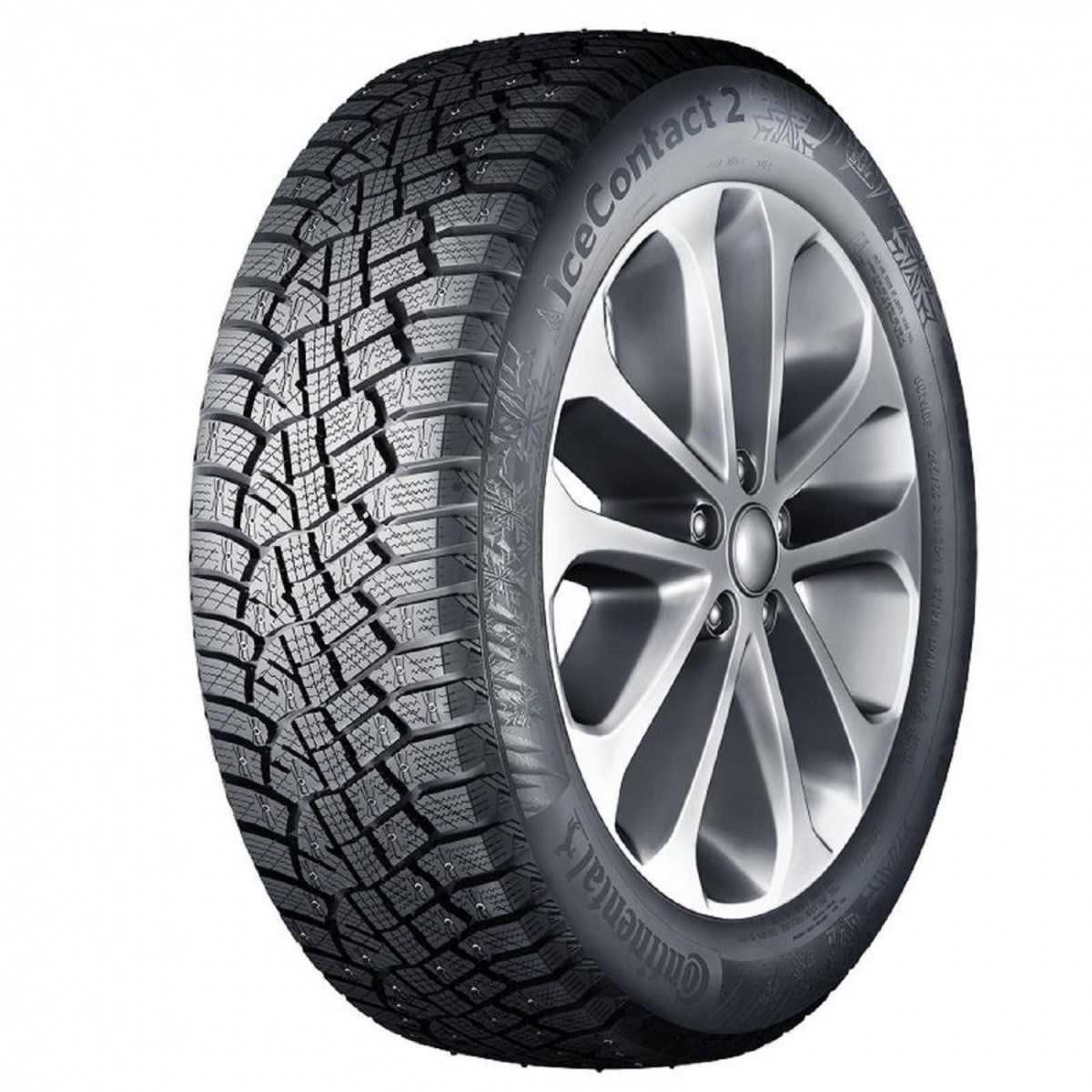 фото Шины continental ice contact 2 195/60 r15 92 t