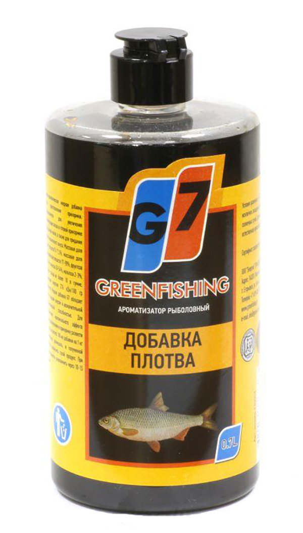 Ароматизатор Green Fishing G-7 Плотва 700 мл, сладкий