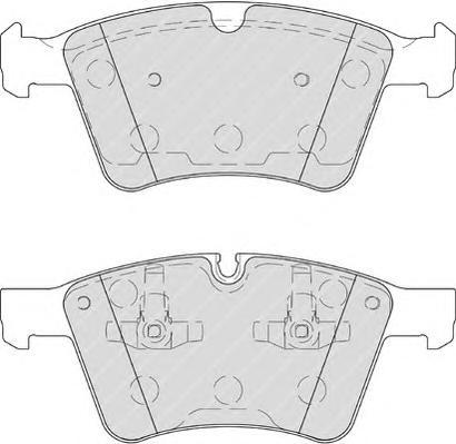 фото Комплект тормозных колодок ferodo fdb4189