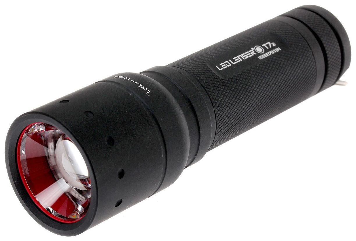 фото Туристический фонарь led lenser t7.2 черный, 3 режима