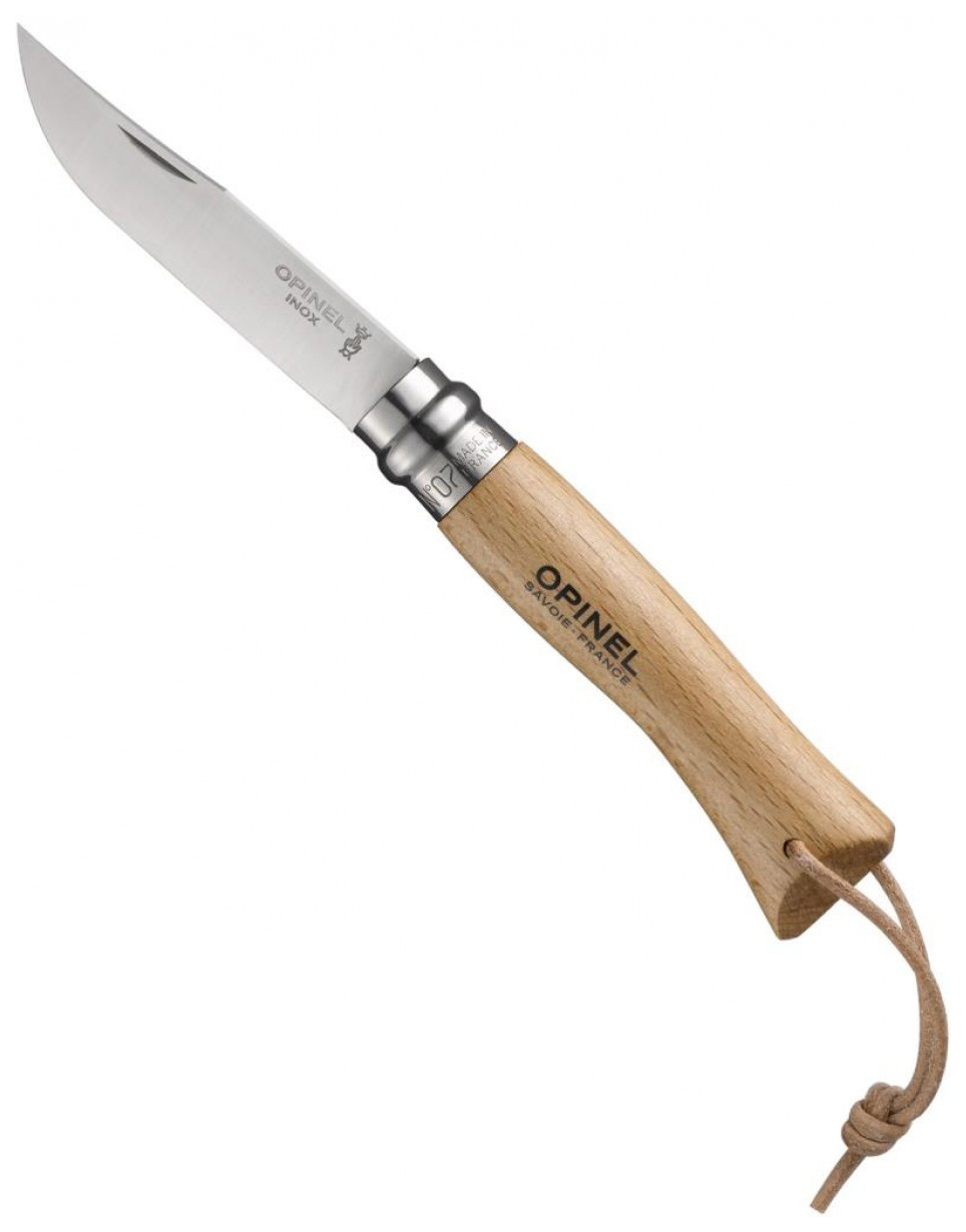 фото Туристический нож opinel 001372 №7 tradition bushwhacker natural