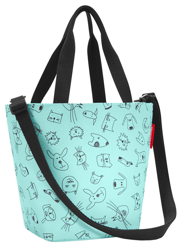 фото Сумка детская reisenthel shopper xs cats and dogs mint