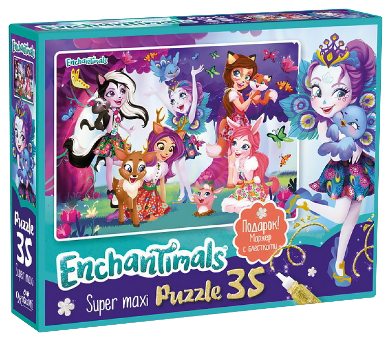 

Пазл Origami enchantimals 35 деталей