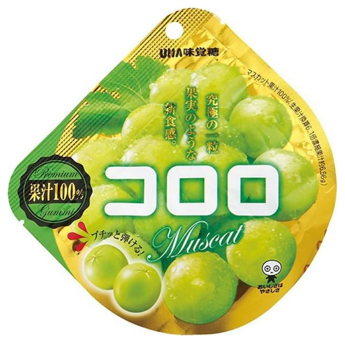 

Мармелад Uha короро жевательный мускат 40 г