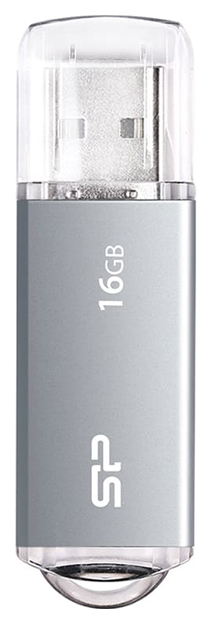 Флешка Silicon Power Ultima II-I 16ГБ Silver (SP016GBUF2M01V1TB6)