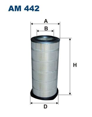 фото Фильтр воздушный filtron am442