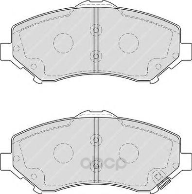 фото Комплект тормозных колодок ferodo fdb4074
