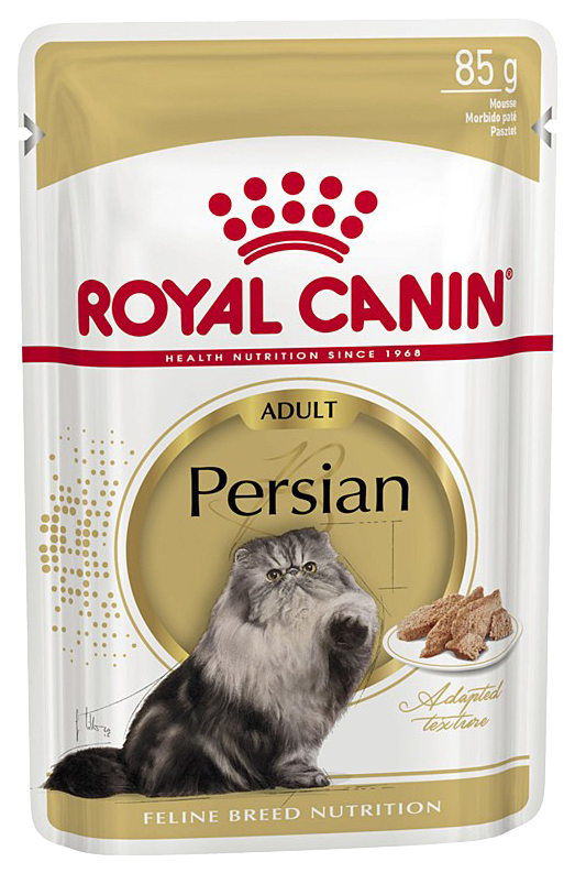 фото Влажный корм для кошек royal canin persian, мясо, 85г