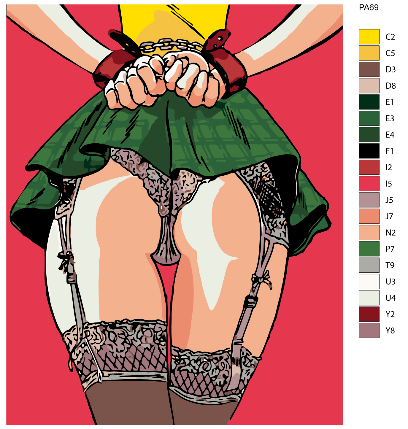 

Картина по номерам, 40 x 50, PA69, PA69