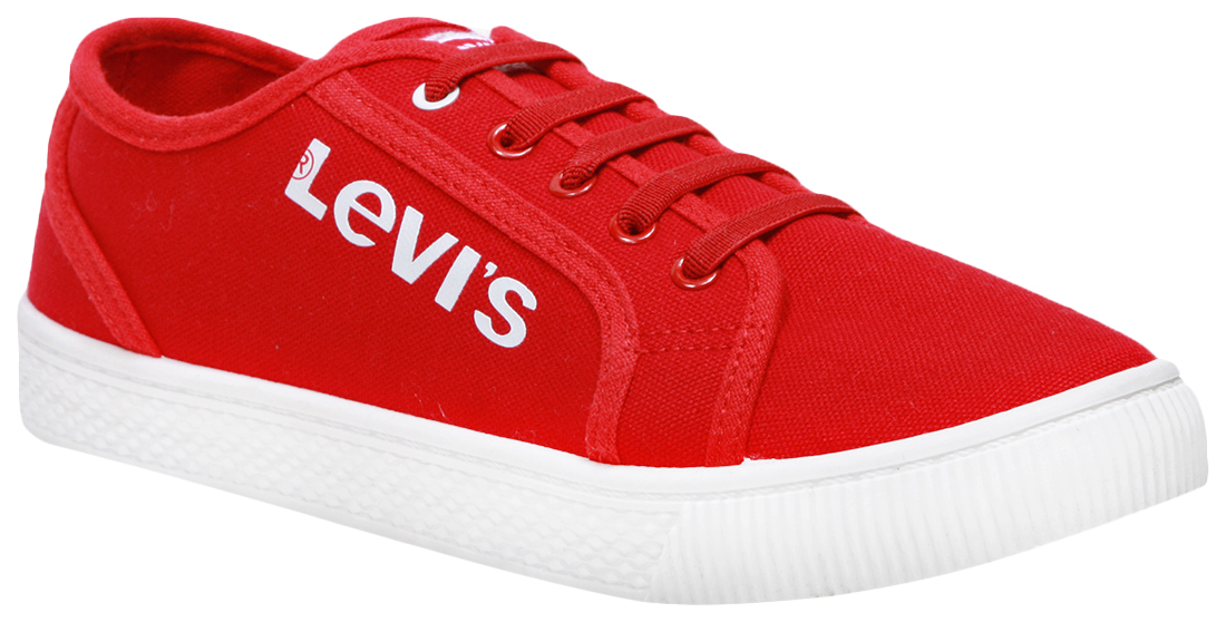 фото Кеды детские levi's kids, цв. красный р.39