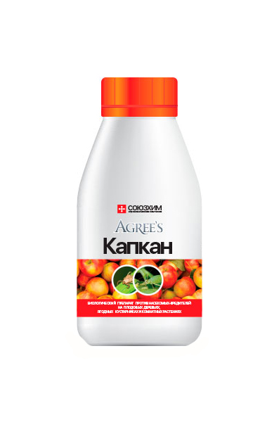 

Органоминеральное удобрение Союзхим Капкан Agree's 211895 0,25 л, 211895
